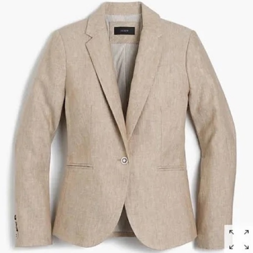 JCREW Campbell Linen Blazer